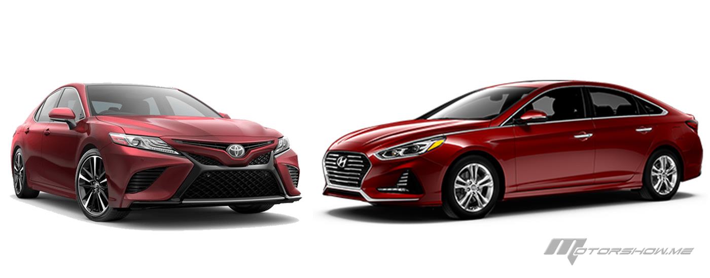 2018 Hyundai Sonata VS. 2018 Toyota Camry