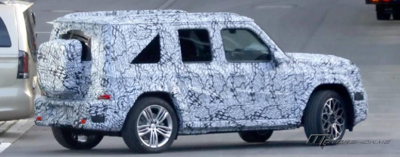 ظهور أول لمرسيدس بيبي جي كلاس أثناء الاختبارات التجريبية