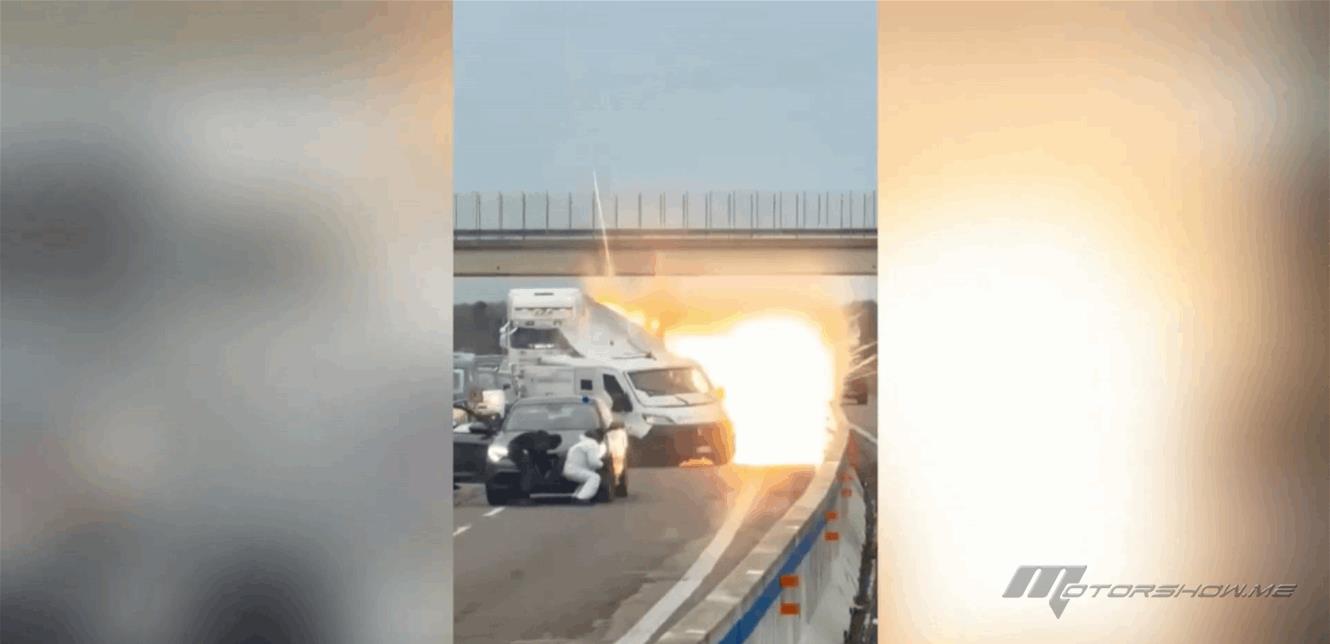 بالفيديو: هجوم مسلح على شاحنة مصفحة في جنوب إيطاليا