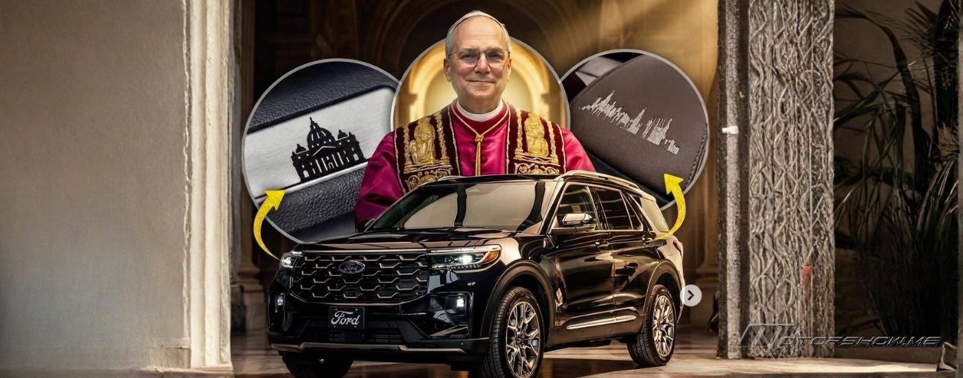 هدية من شيكاغو إلى الفاتيكان: فورد تقدّم إكسبلورر مخصصة للبابا ليو الرابع عشر