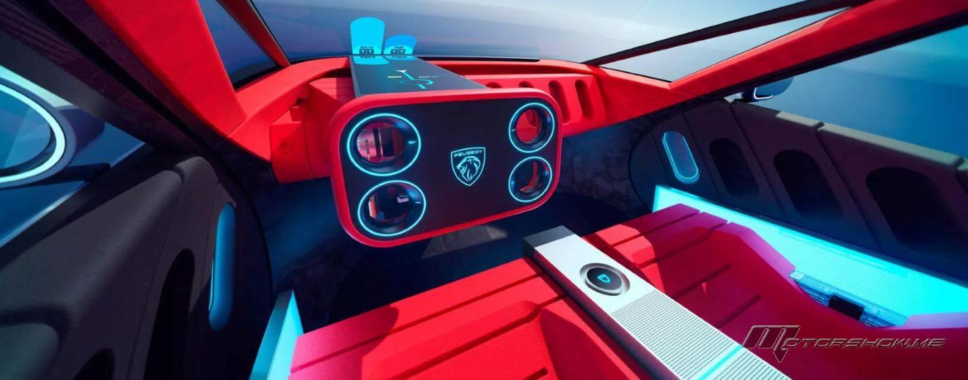 بيجو تعرض نموذجها المستقبلي الجديد بمقود غير تقليدي