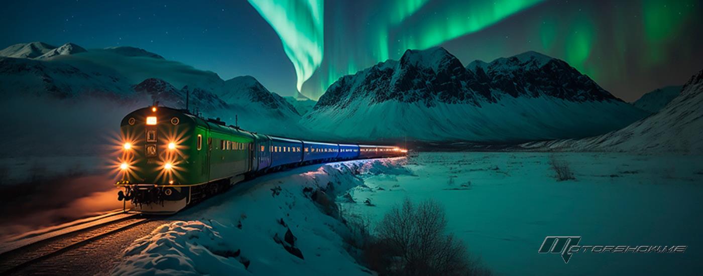 قطار تحت السماء الراقصة… النرويج تحول الشفق القطبي إلى رحلة فاخرة