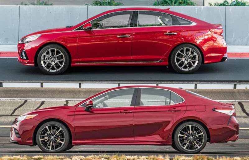 2018 Hyundai Sonata VS. 2018 Toyota Camry