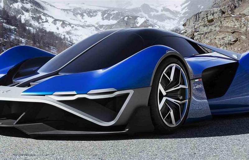 Alpine A4810: The Latest Concept Unveiled by Students at the IED Design School