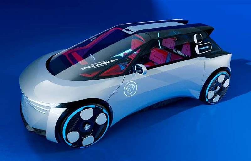 Peugeot Presents its Polygon Concept