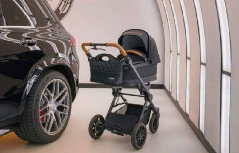 عربات أطفال من مرسيدس بأسعار تفوق سيارات مستعملة