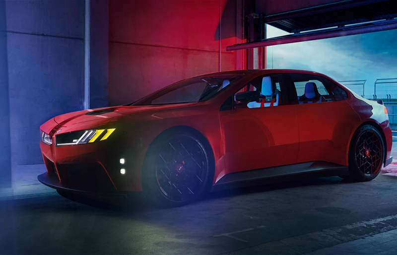BMW M Concept Neue Klasse Debuts at Le Mans