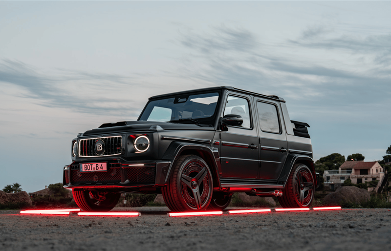 BRABUS 900 Rocket Cabrio: A 900 HP G-Class With No Roof!