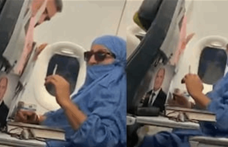 راكبة تشعل الجدل بمحاولة إشعال النار داخل طائرة متجهة من إسطنبول إلى قبرص