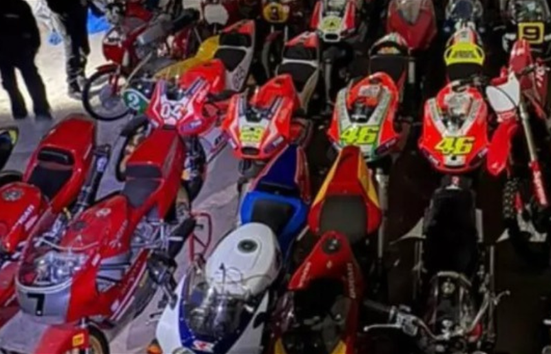 مصادرة دراجات نارية نادرة ومطاردة عالمية لمهرب مخدرات أولمبي سابق