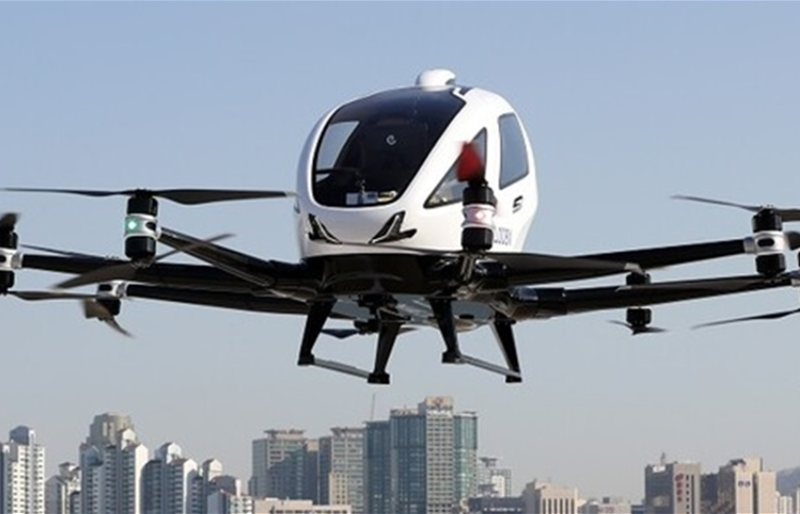 الانطلاقة الثورية للتاكسي الطائر الكهربائي تبدأ في 2026