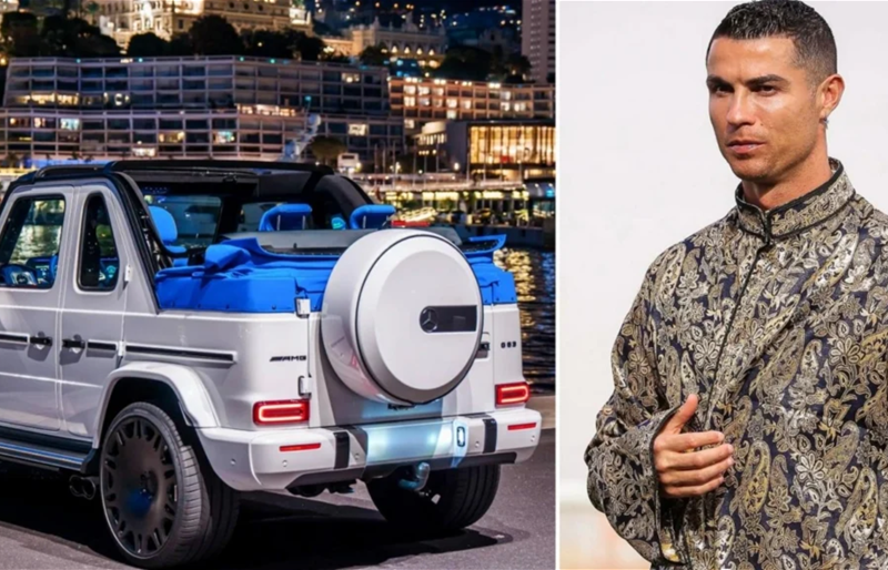 كريستيانو رونالدو يقتني مرسيدس-AMG G63 كابريوليه نادرة بسعر يتجاوز المليون دولار