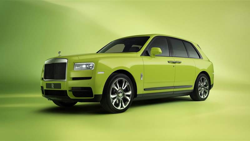 2023 Cullinan Inspired by Fashion Re-Belle Lime Green